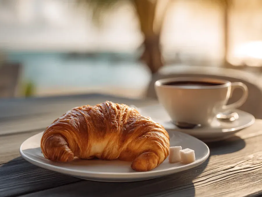 Croissant + Cafe – Eco Gusto Bávaro, Punta Cana