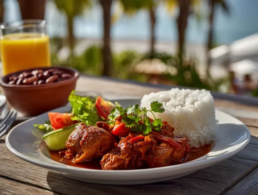 Stewed Chicken – Eco Gusto Bávaro, Punta Cana
